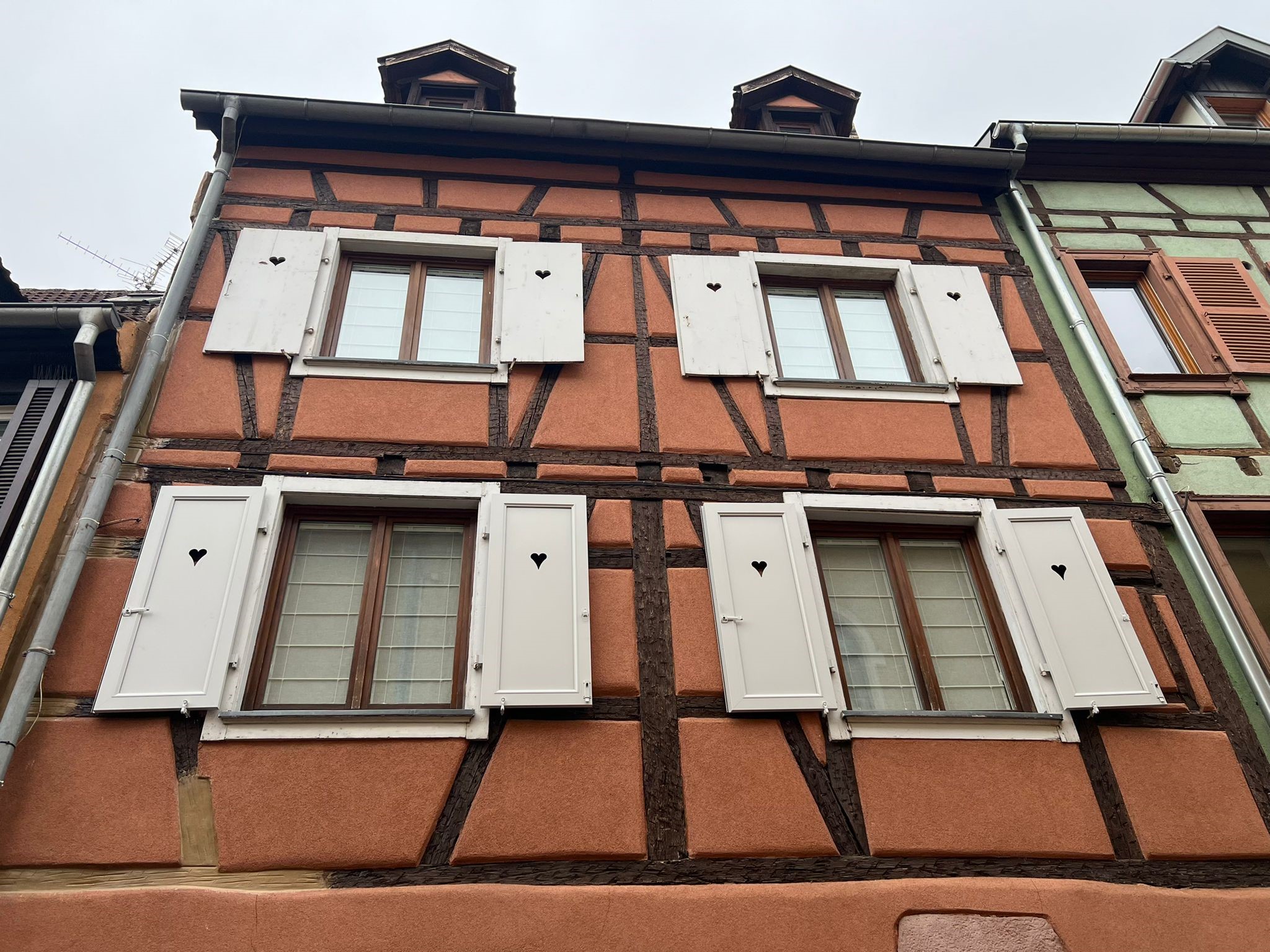 Volets battants en aluminium à Colmar